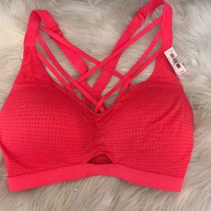 Victoria’s Secret Sports Bra 34DD Red